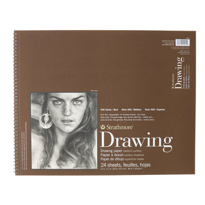 Strathmore 400 Drawing Pad Spiralbound 14x17