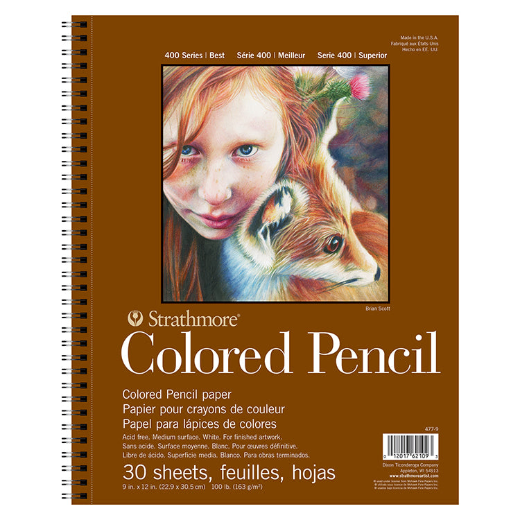 Strathmore Colored Pencil Pad 400 9x12