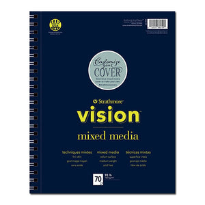Strathmore Vision Mixed Media Paper Pad 11x14