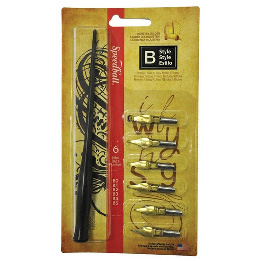 Speed Ball Style Speedball Calligraphy Pen Sets – Art Materials LLC