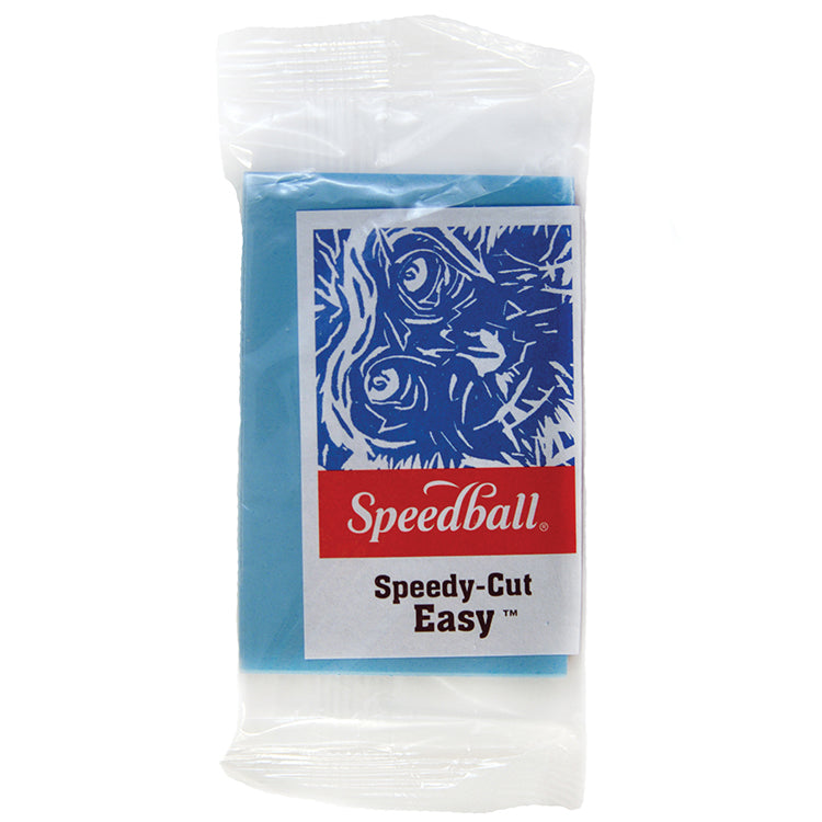 Speedball Speedy Cut Easy Block Blue 2x3
