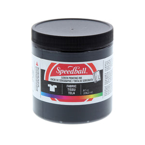 Speedball Fabric Screen Ink 8oz Black