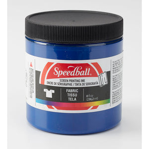 Speedball Fabric Screen Ink 8oz Process Cyan