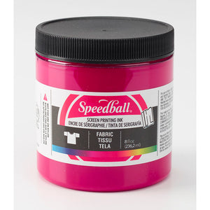 Speedball Fabric Screen Ink 8oz Process Magenta