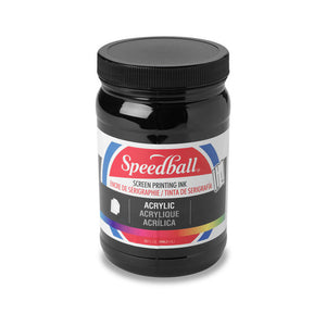 Speedball Silkscreen Ink Permanent Acrylic 32oz Black