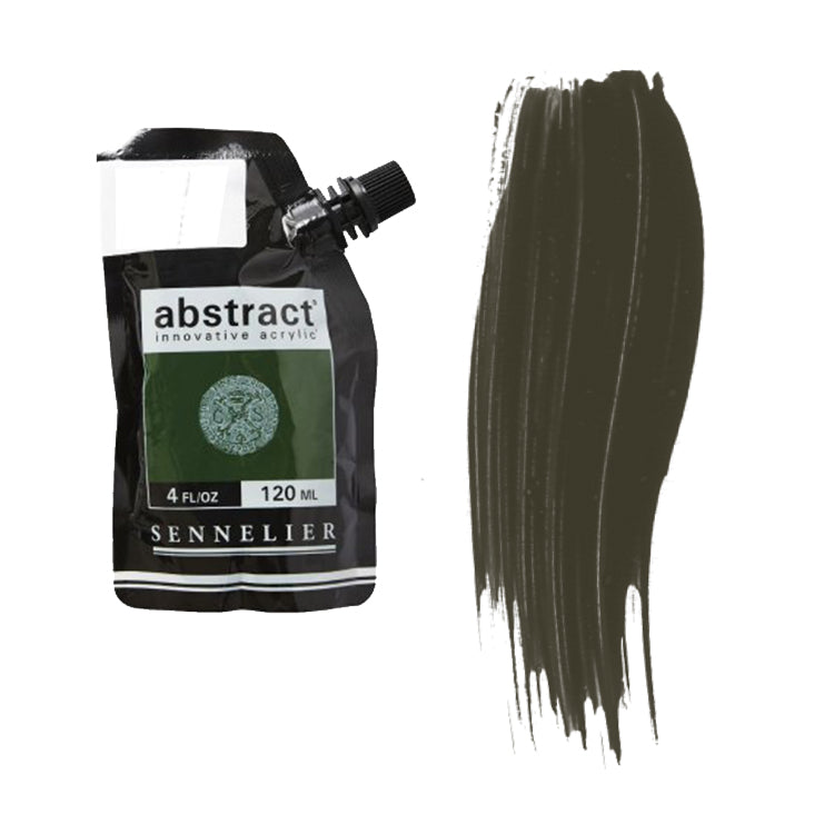 Sennelier Abstract Acrylic Satin Burnt Umber 120ml