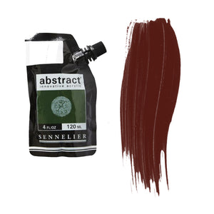 Sennelier Abstract Acrylic Satin Burnt Sienna 120ml