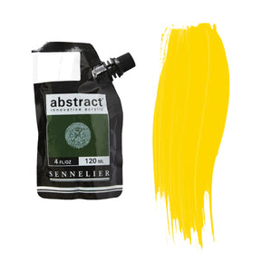 Sennelier Abstract Acrylic Satin Primary Yellow 120ml