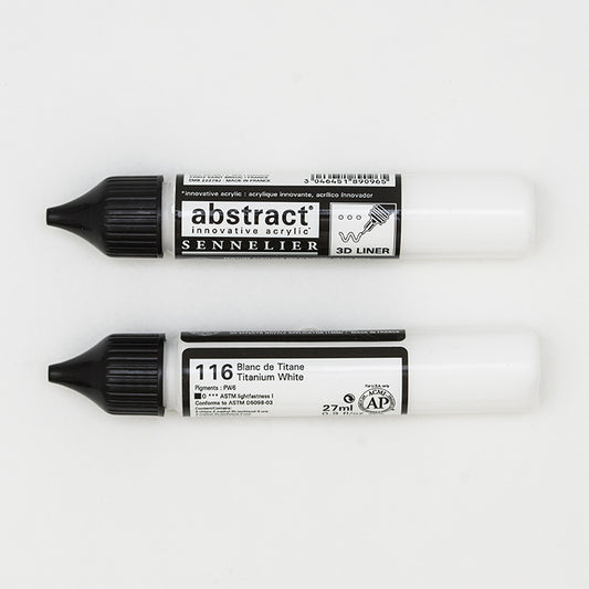 Sennelier Abstract Acrylic Liner 27ml Titanium White