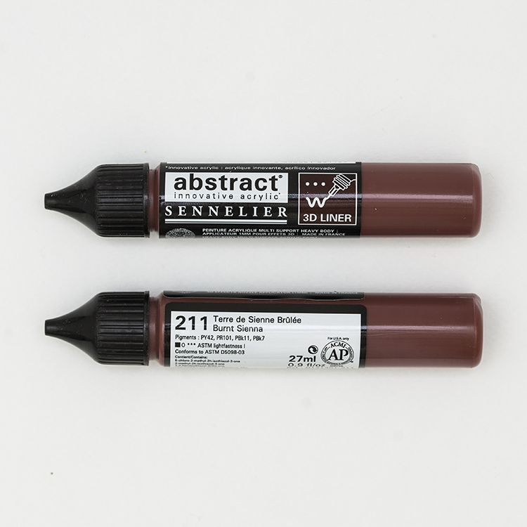 Sennelier Abstract Liner 27ml Burnt Sienna