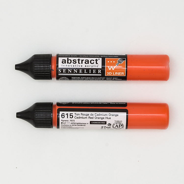 Sennelier Abstract Acrylic Liner 27ml Cadmium Red Orange Hue
