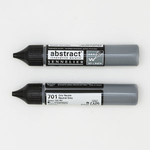 Sennelier Abstract Acrylic Liner 27ml Neutral Gray