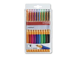 Stabilo Point Visco Gel Pen Wallet of 10