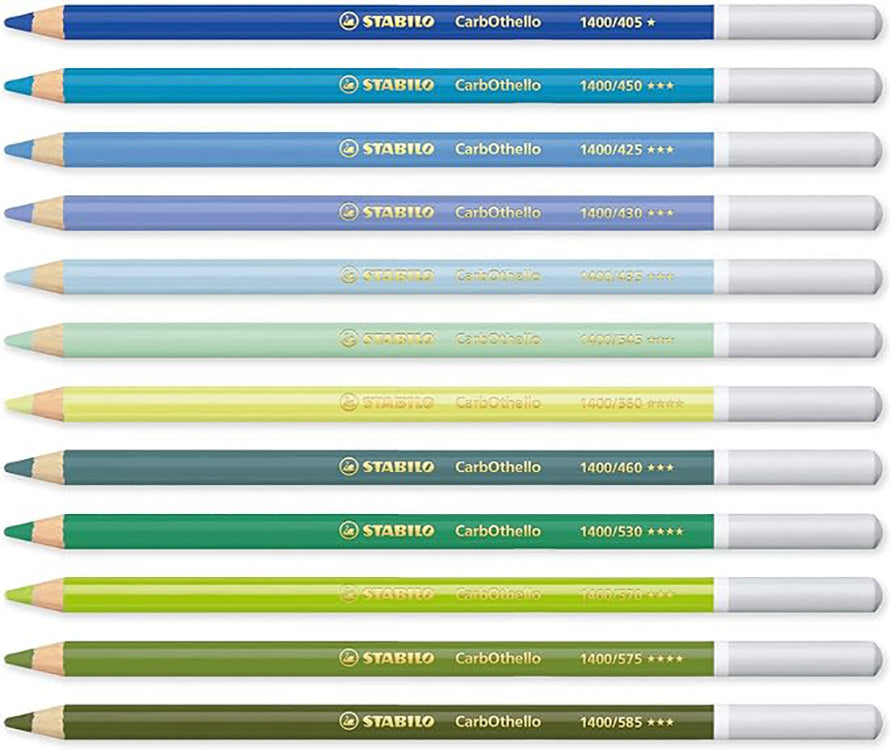 Stabilo CarbOthello Pastel Set Blue Green ⚠️