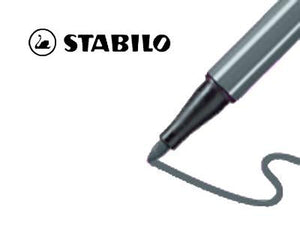 Stabilo 68 Felt Tip Pen Dark Gray