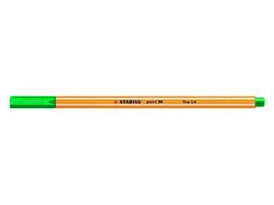 Stabilo Point 88 Fineliner Pen Neon Green