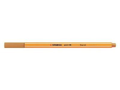 Stabilo Point 88 Fineliner Pen Dark Ochre
