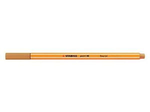 Stabilo Point 88 Fineliner Pen Dark Ochre