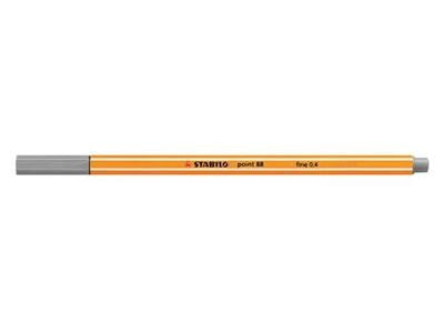 Stabilo Point 88 Fineliner Pen Dark Grey