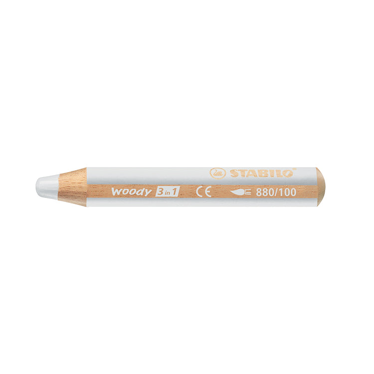 Woody Pencil White