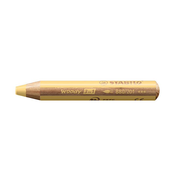 Woody Pencil Pastel Yellow