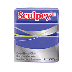 Sculpy III Polymer Clay 2oz Purple