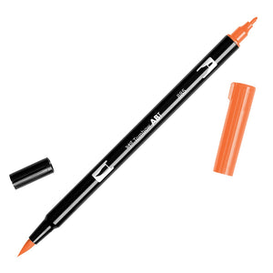 Tombow Dual Brush Marker 885 Warm Red