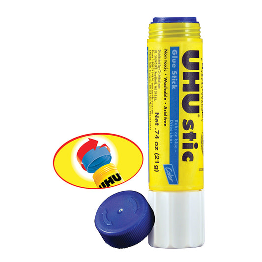 Uhu Color Glue Stick Large .74oz