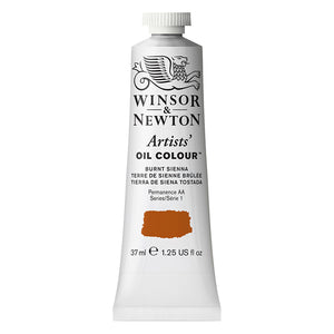 Winsor Newton Artists Oil Color Burnt Sienna 37ml