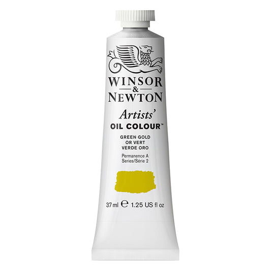 Winsor Newton Artists Oil Color Green Gold 37ml