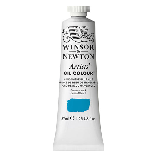 Winsor Newton Artists Oil Color Manganese Blue Hue 37ml