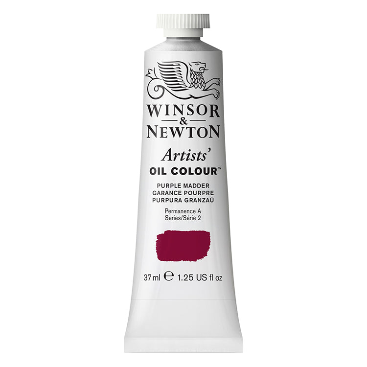 Winsor Newton Artists Oil Color Purple Madder 37ml