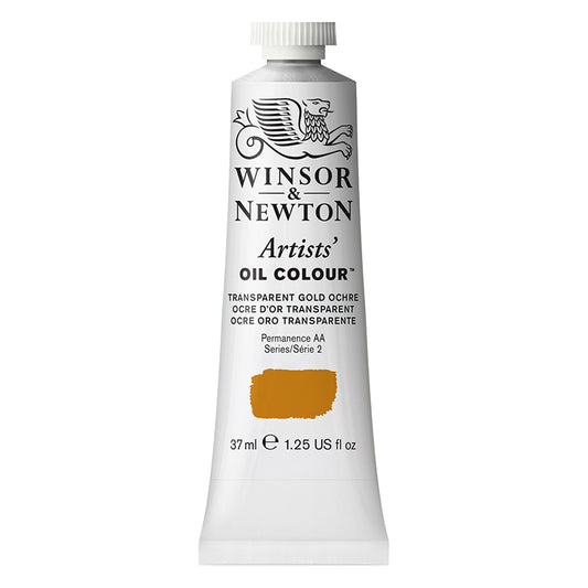 Winsor Newton Artists Oil Color Transparent Gold Ochre 37ml