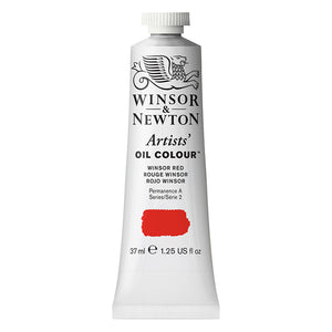 Winsor Newton Artists Oil Color Winsor Red 37ml