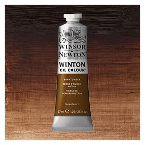 Winsor Newton Winton Oil Color Burnt Umber 37ml