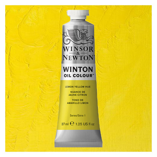 Winsor Newton Winton Oil Color Lemon Yellow Hue 37ml