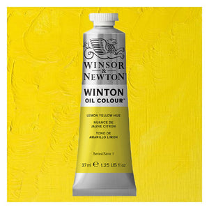 Winsor Newton Winton Oil Color Lemon Yellow Hue 37ml