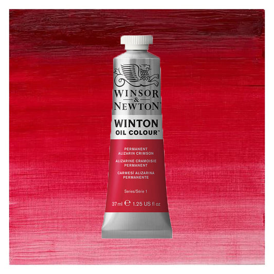 Winsor Newton Winton Oil Color Alizarin Crimson Permanent 37ml