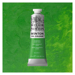Winsor Newton Winton Oil Color Permanent Green Light 37ml