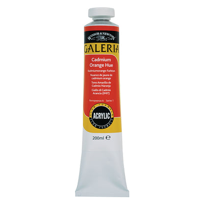 Winsor Newton Galeria Acrylic Cadmium Orange Hue 200ml