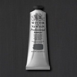 Winsor Newton Artists Acrylic Graphite Grey 60ml