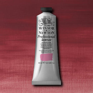 Winsor Newton Artists Acrylic Potters Pink 60ml