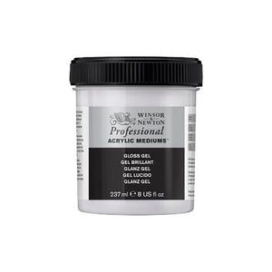 Winsor Newton Acrylic Gloss Gel 237ml Jar