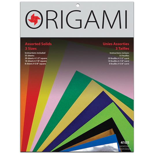 Origami Paper 55 Assorted Sheets Large